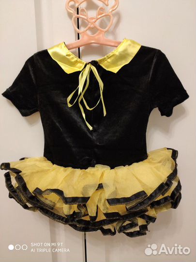 Новогодний, карнавальный костюм пчёлки, 0.5-2 года