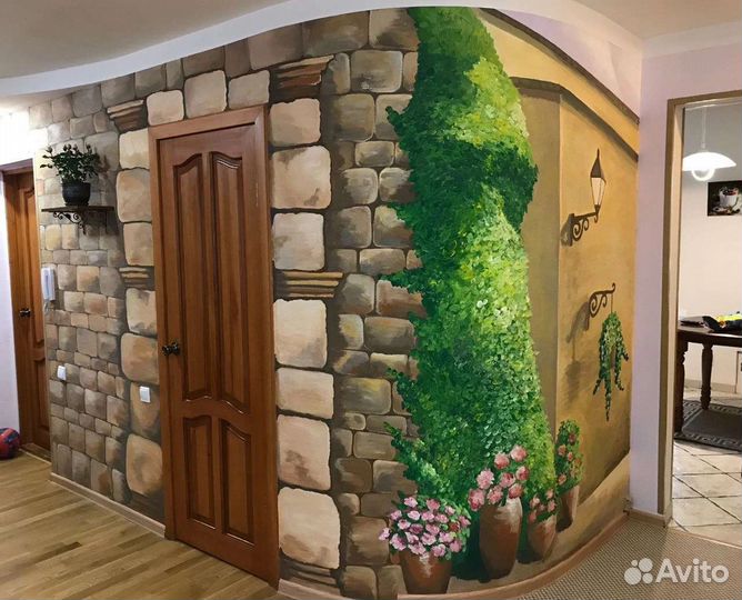 Роспись стен в Уфе