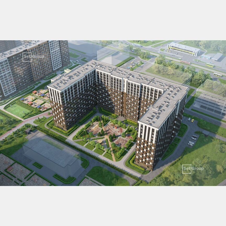 2-к. квартира, 78,1 м², 14/17 эт.