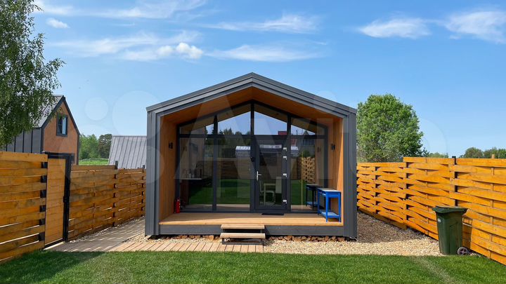 Дом 40 м² на участке 4 га