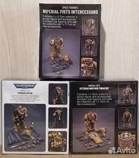 Фигурка Warhammer Imperial Fists Intercessor
