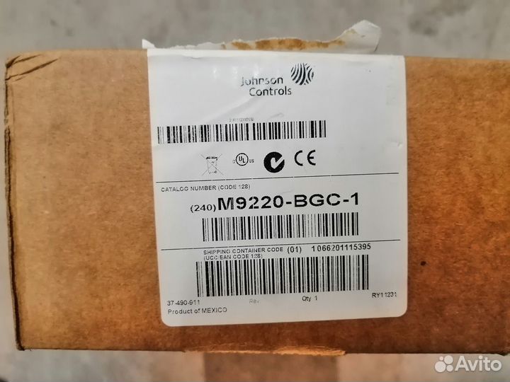Привод воздушной заслонки M9220-BGC-1 J.Controls