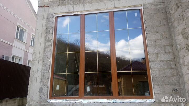 Окна под дерево