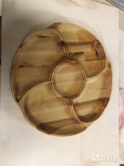 Менажница, посуда из дерева