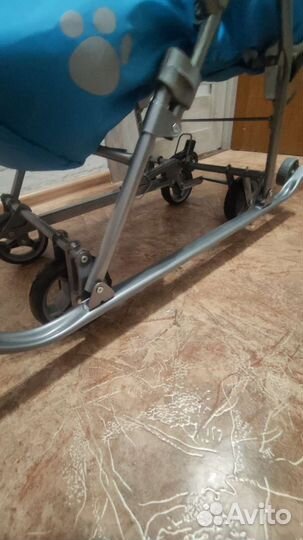 Санки коляска ника