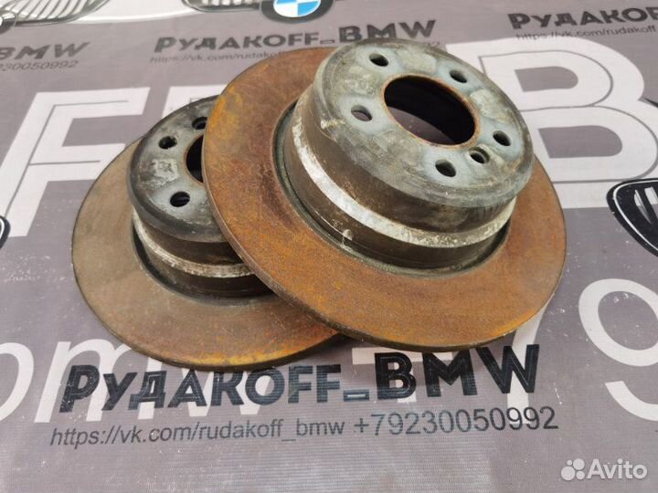 Диск тормозной задний Bmw X5 E53 M54B30 2005