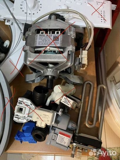 Запчасти стиральной машины indesit индезит 4085