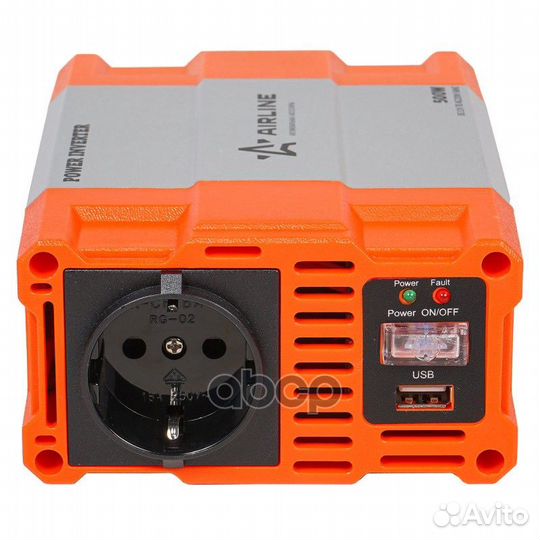 Инвертор 12В220В, 500 Вт (API40003) API40003 AI