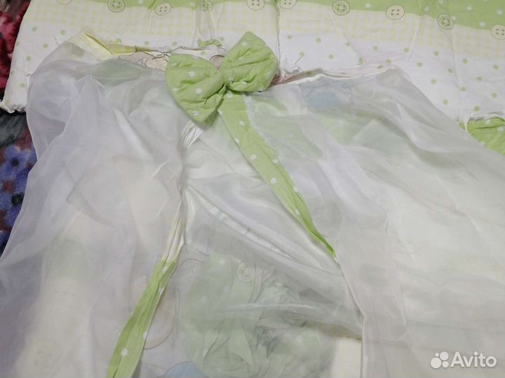 Бортики в детскую кроватку бу