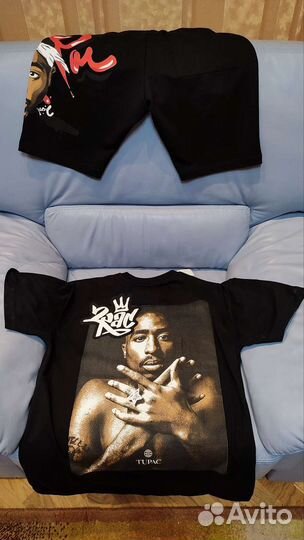 Костюм шорты и футболка 2pac