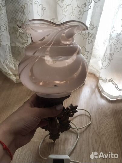 Светильник бра цветное стекло СССР винтаж