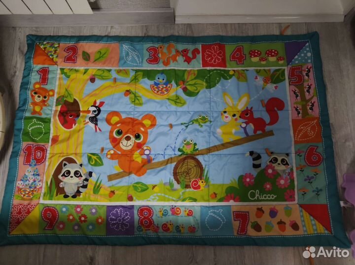 Развивающий коврик chicco