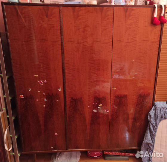 Шкаф винтаж эпохи СССР для одежды (польша)
