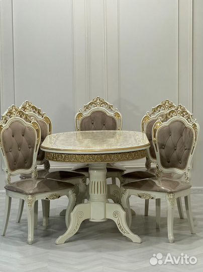 Стол со стульями /оплата при получении