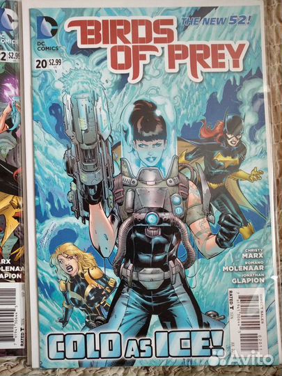 Комикс Хищные птицы/Birds of Prey NEW52 36 синглов