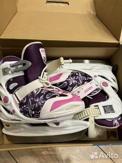 Коньки раздвижные для девочки Roces Yuma