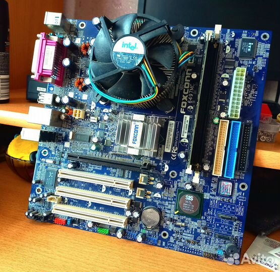Материнская плата foxconn 775 сокет