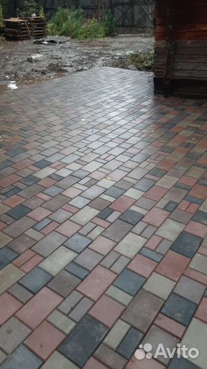 Укладка брусчатки и асфальтирование