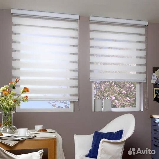 Рулонные шторы и жалюзи