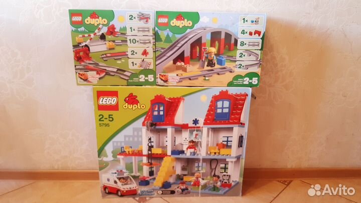 Коробки от Lego duplo