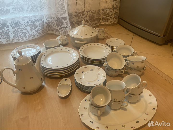 Чешский столовый сервиз