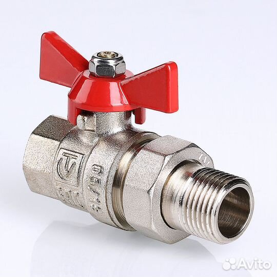 Кран шаровой valtec base с полусгоном VT.227.N