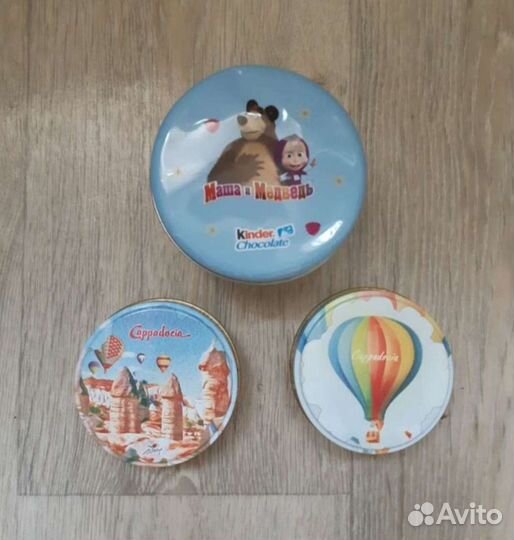 Железные коробочки