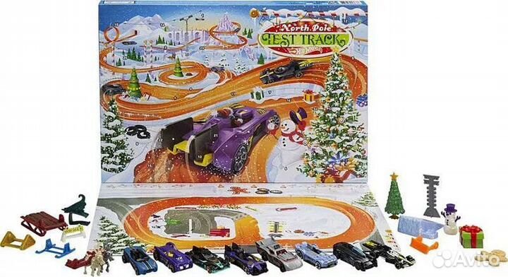 Hot Wheels Advent Calendar адвент календарь, GTD78