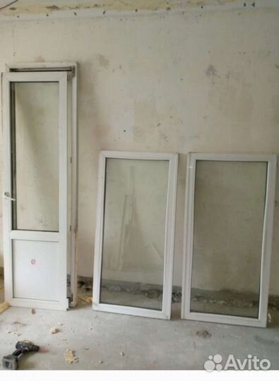 Дверь балконная б/у