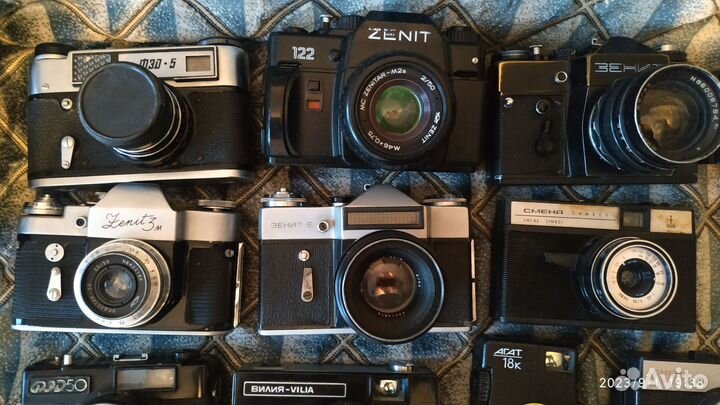 Фотоаппараты СССР
