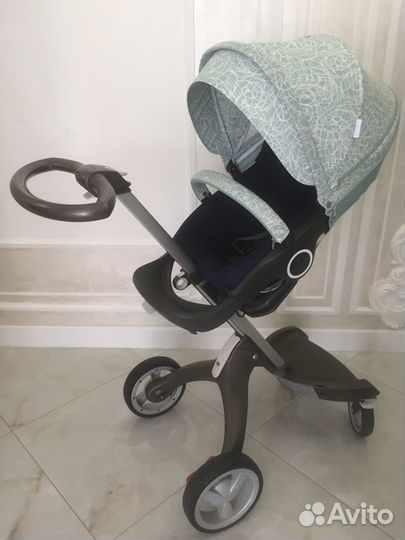 Коляска Stokke Xplory V4 2 в 1 + аксессуары