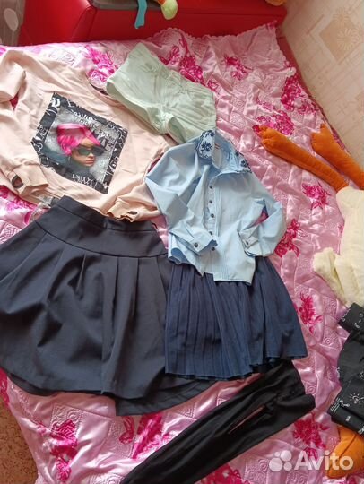 Школьные вещи для девочки 140
