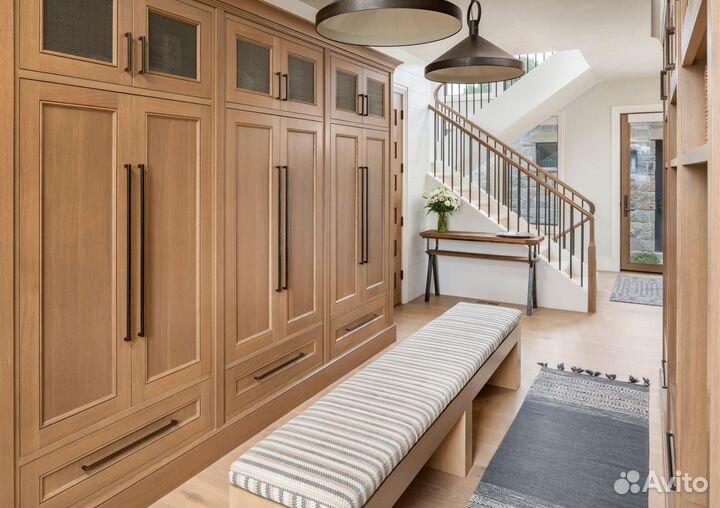 Шкаф в прихожую двухстворчатый распашной