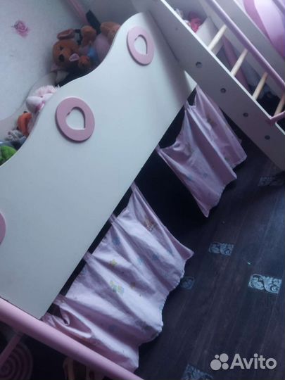 Детская кровать от 3 лет для девочки