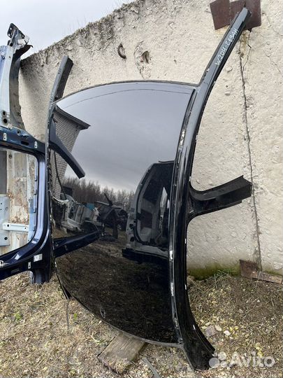 Крыша со стойками черная Мерседес w204 w 204 седан