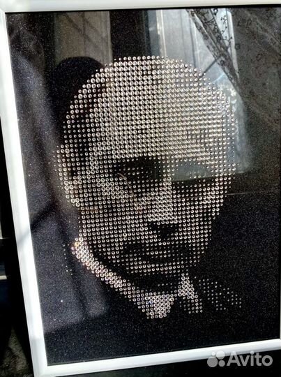 Портрет В.В.Путина из страз