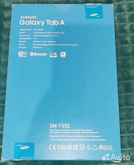 Планшет samsung galaxy tab А