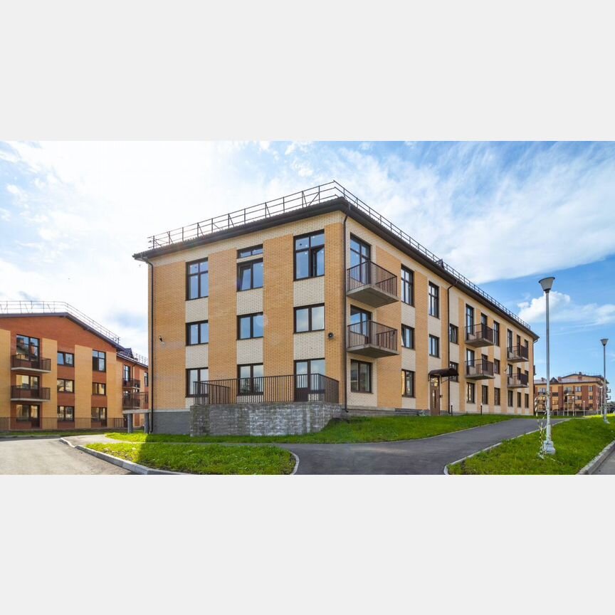 2-к. квартира, 59 м², 3/3 эт.