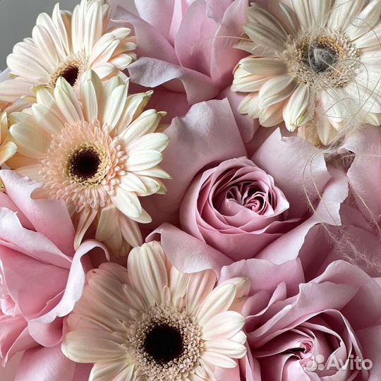 Нежный букет с гермини