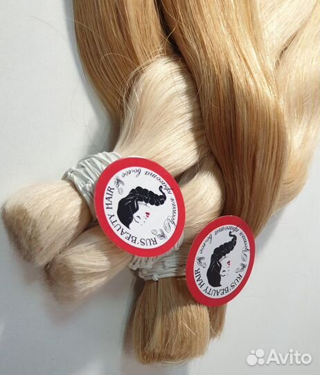 Натуральные волосы для наращивания 100 гр