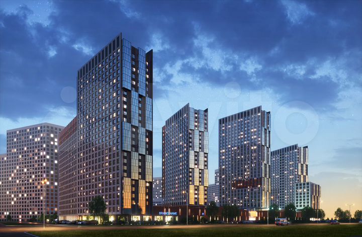 2-к. квартира, 60,7 м², 19/26 эт.