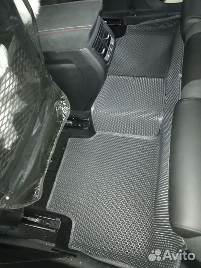 Эва коврики с бортами 3D