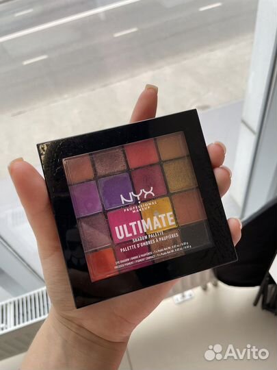 Палетки теней NYX