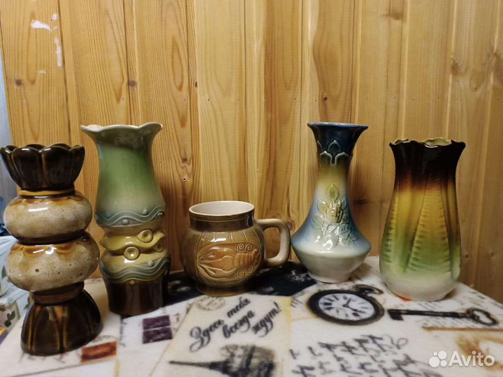 Ваза икеа, керамика винтаж