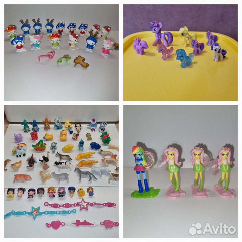 Игрушки из киндер сюрприза