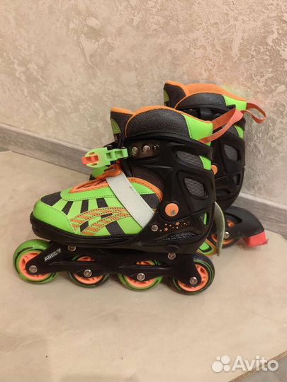 Роликовые коньки раздвижные 32-35