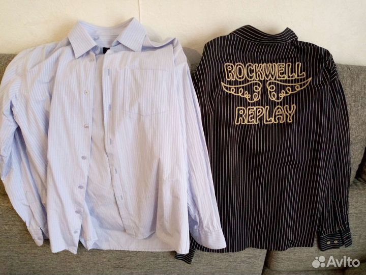 Мужские рубашки 50-52 размер