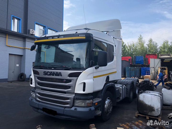 Kабина Sсania cр19 N (белая 1020) реcтайлинг