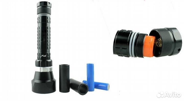 Сверх мощный Ультрафиолетовый Подводный фонарь