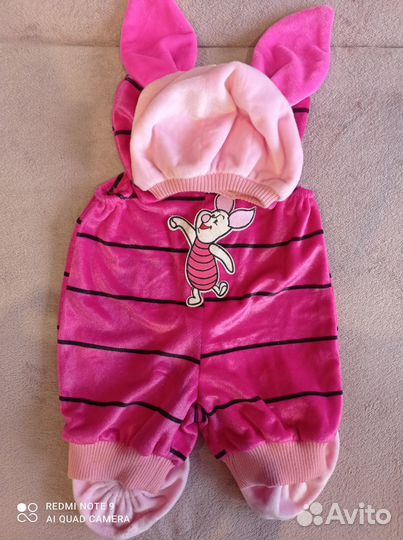 Новогодний костюм пятачка